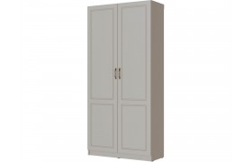 Шкаф 2-х створчатый Апполия, Кашемир/Сантьяго софт