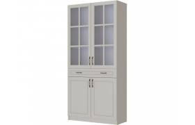 Витрина Шкаф-Апполия, Кашемир/Сантьяго софт