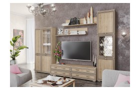 Гостиная Модульная Ливорно, набор 5, Дуб сонома