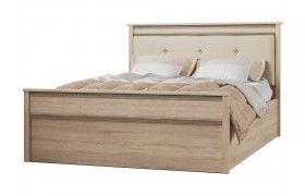 Кровать Ливорно ЛКР-1 (1,4) с настилом ДСП 2С, Дуб