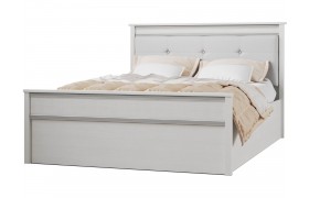 Кровать Ливорно ЛКР-1 (1,4) с настилом ДСП 2С, Ясень анкор