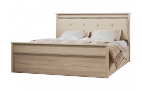Кровать Ливорно ЛКР-1 (1,6) с ортопедом, Дуб