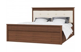 Кровать Ливорно ЛКР-1 (1,6) с ортопедом, Орех донской