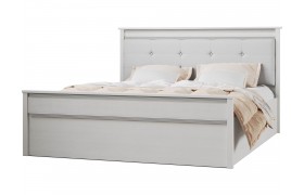 Кровать Ливорно ЛКР-1 (1,6) с настилом ДСП 2С, Ясень анкор