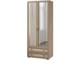 Ливорно Шкаф 2-х ств. с зеркалом ЛШ-23 дуб сонома недорого