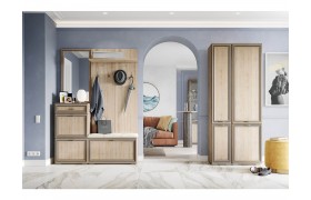 Прихожая Модульная Ливорно, набор 2, Дуб сонома