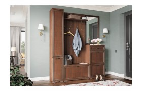 Прихожая Модульная Ливорно, набор 3, Орех донской