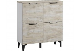Комод Чикаго ЧК-30, Дуб юкон/Белый