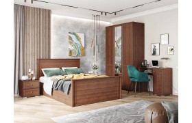 Спальня Модульная Ричард, набор 1, Орех донской