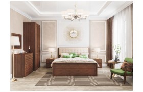 Спальный гарнитур Модульная Ричард, набор 3, Орех донской