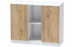 Комод №4 Иннэс-7, Белый/Крафт золотой