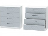 Комод №1 Иннэс-7, Белый/Монблан Р-826 купить
