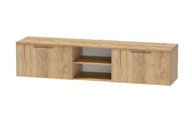 Тумба под телевизор для ТВ-техники Иннэс-7, Дуб крафт золотой