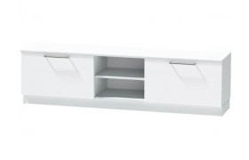 Тумба под телевизор для ТВ-техники напольная Иннэс-7, Белый