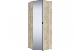 Угловой шкаф с зеркалом Теана - Крафт