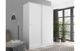 Шкаф-купе для одежды с 5 полками и штангой Теви