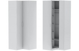 Шкаф угловой Иннэс-7 - Белый