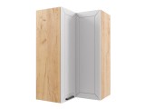 Шкаф навесной Альфа угловой пенал высокий 600х920х600 недорого