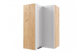 Угловой шкаф навесной Альфа пенал высокий 600х920х600