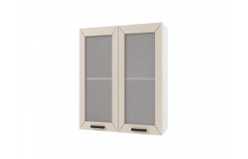 Шкаф навесной Альфа со стеклом 600х720х300