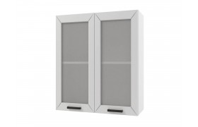 Шкаф навесной Альфа со стеклом 60х72х30