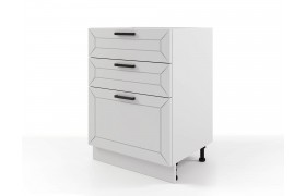 Шкаф напольный Альфа с 3мя ящиками 60х82х47,6