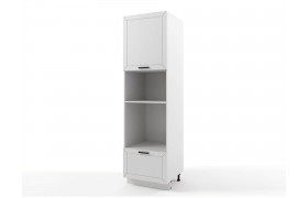 Шкаф-пенал напольный Альфа с нишами 60х214х57,6