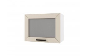 Шкаф навесной Альфа горизонтальный со стеклом 500х360х300