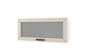 Шкаф навесной Альфа горизонтальный со стеклом 800х360х300