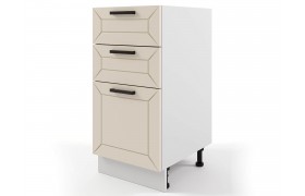 Шкаф напольный Альфа с 3мя ящиками 400х820х476
