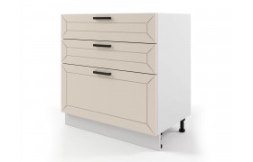 Шкаф напольный Альфа с 3мя ящиками 800х820х476