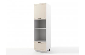 Шкаф-пенал напольный Альфа с нишами 600х2140х576