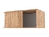 Шкаф навесной Альфа горизонтальный глубокий угловой 1000х360х600 купить