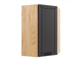 Шкаф навесной Альфа угловой высокий 600х920х600 недорого