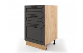 Шкаф напольный Альфа с 3мя ящиками 500х820х476
