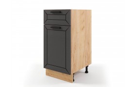 Шкаф напольный Альфа с1 ящиком 400х820х476