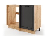 Шкаф напольный Альфа угловой 890х820х476 недорого