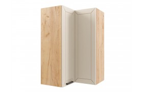 Шкаф навесной Альфа угловой пенал высокий 600х920х600