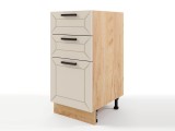 Шкаф напольный Альфа с 3мя ящиками 400х820х476 недорого