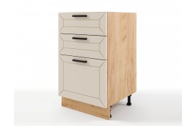Шкаф напольный Альфа с 3мя ящиками 500х820х476