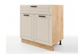 Шкаф напольный Альфа с1 ящиком 800х820х476