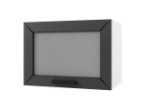 Шкаф навесной Альфа горизонтальный со стеклом 500х360х300 недорого