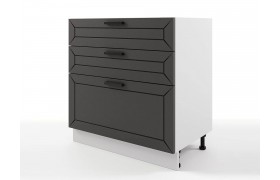 Кухонный шкаф напольный Альфа с 3мя ящиками 800х820х476