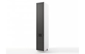 Кухонный шкаф пенал напольный Альфа высокий 400х2340х576