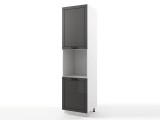 Шкаф-пенал напольный Альфа с нишей под духовку высокий 600х2340х недорого