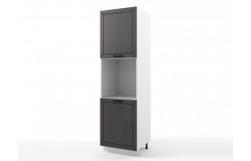 Шкаф-пенал напольный Альфа с нишей под духовку 600х2140х576