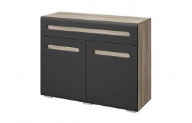 Шкаф Тумба для обуви Наоми ТБ-18, графит