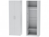 Шкаф двухдверный №1 Иннэс-7 - Белый недорого