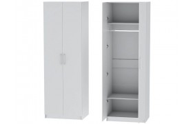 Шкаф двухдверный №1 Иннэс-7 - Белый