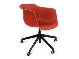 Стул подъемно-поворотный Sheffilton SHT-ST31/S154 красный/черный недорого